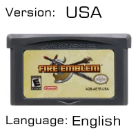 Fire Emblem USA 32 бит видеоигры картридж Консоли Карты для nintendo GBA огненная эмблема серии Меч уплотнения связывающее лезвие - Цвет: Fire Emblem USA