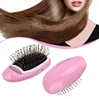 Щетка для волос, электрическая, ионная, портативная, с мягкой сталью