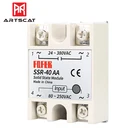 Однофазное твердотельное реле переменного тока, 10 А, 25 А, 40 А, 220 А