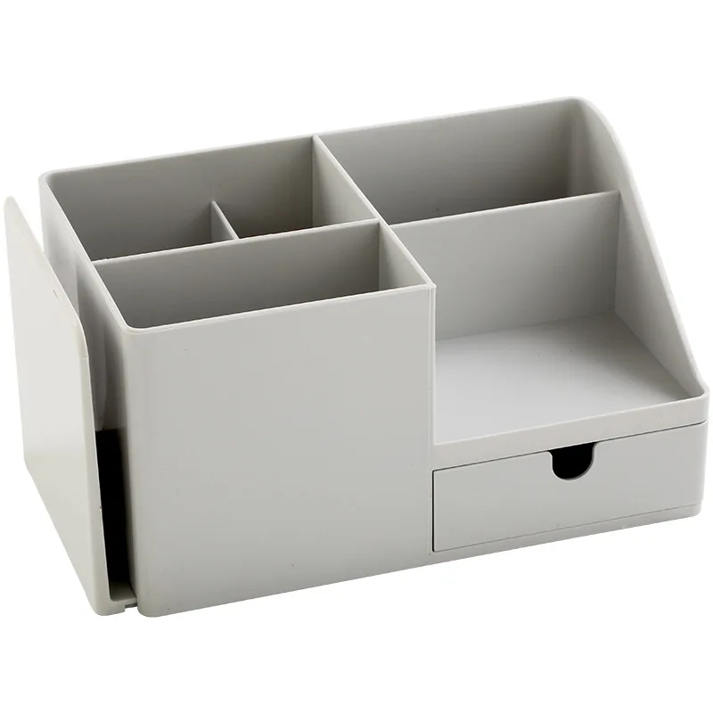 

2 Sizes Desk Office Organizer Storage Holder Desktop Pencil Pen Sundries Badge Box Stationery Office School Supplies