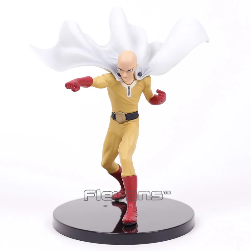 Аниме One Punch Man DXF Сайтама Боевая версия. Коллекционная модель игрушки из ПВХ 20 см |
