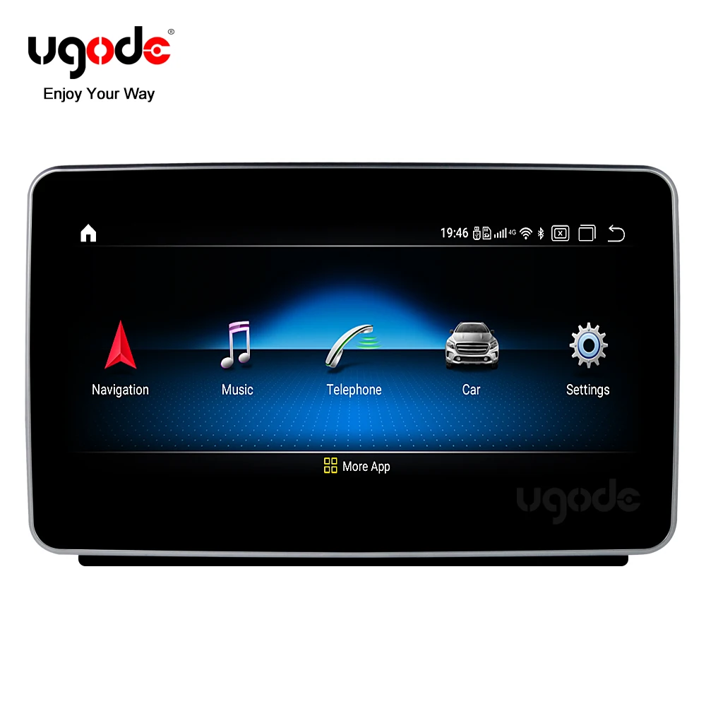 Автомобильный GPS навигатор Qualcomm 2012 15 W166 X166 Android 10 0 экран мультимедийная музыка