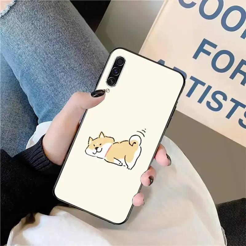 

Dog ShibaInu Cute cartoon animals Phone Case For Samsung galaxy S 9 10 20 A 10 21 30 31 40 50 51 71 s note 20 j 4 2018 plus