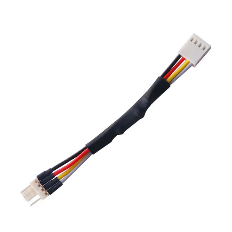 

1PC Computer 4Pin CPU Cooler Fan PWM Deceleration Power Cable Temperature Control Speed Drop Wire For PC Fan