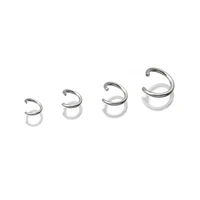 200pcs stainless steel jump rings open loops connectors for diy jewelry making supplies findings and necklace earring repairs