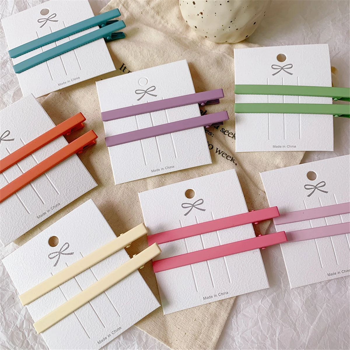 2 шт./компл. новые корейские акции Женские аксессуары для волос милые