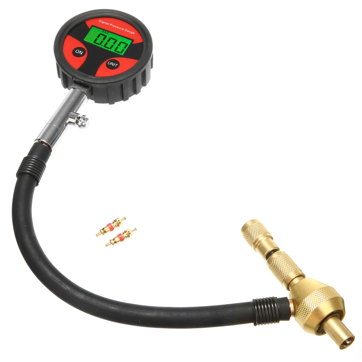 Профессиональный манометр для шин измеритель давления в шинах 4 х4 дюйма кПа с 2