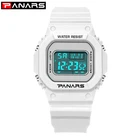 Мужские водонепроницаемые часы SYNOKE, спортивные часы с пластиковым ремешком, секундомером, хронографом