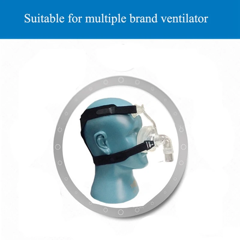 2X Universal CPAP Mask Headgear Strap for ResMed Mirage Series Respironics (Headgear Only) | Chemical Respirator