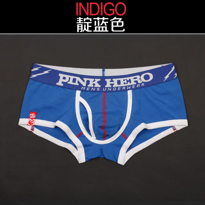 Трусы-боксеры мужские с принтом хлопковое нижнее белье героев дышащие U-bag шорты