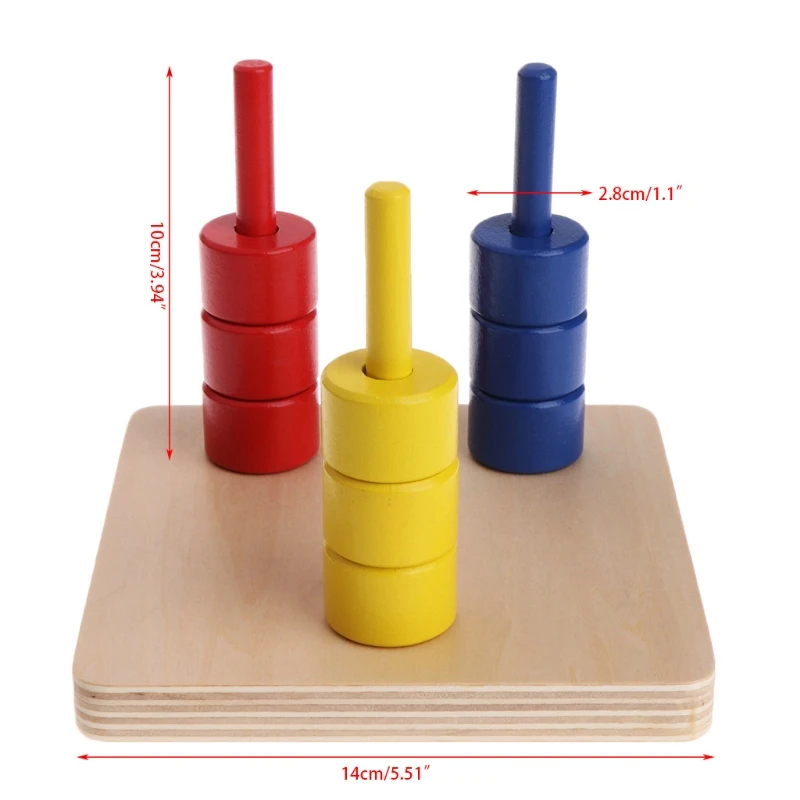 

Montessori Material Wooden Score Doll Kid Educational Toy For Preschool Learning