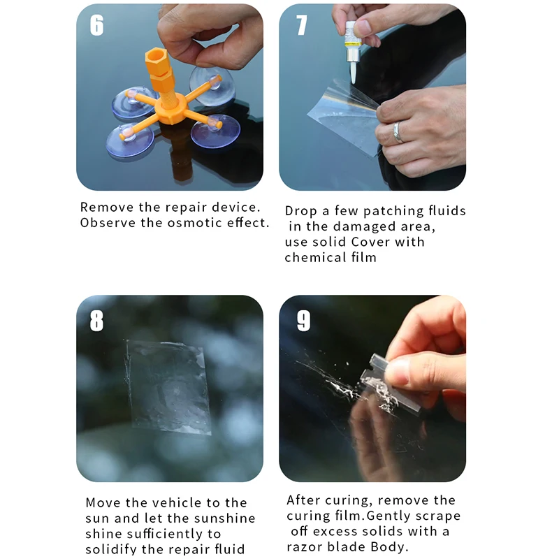 

Repair fluid Windshield Repair Kit Kit Repair cutter Repairing Bar Tool