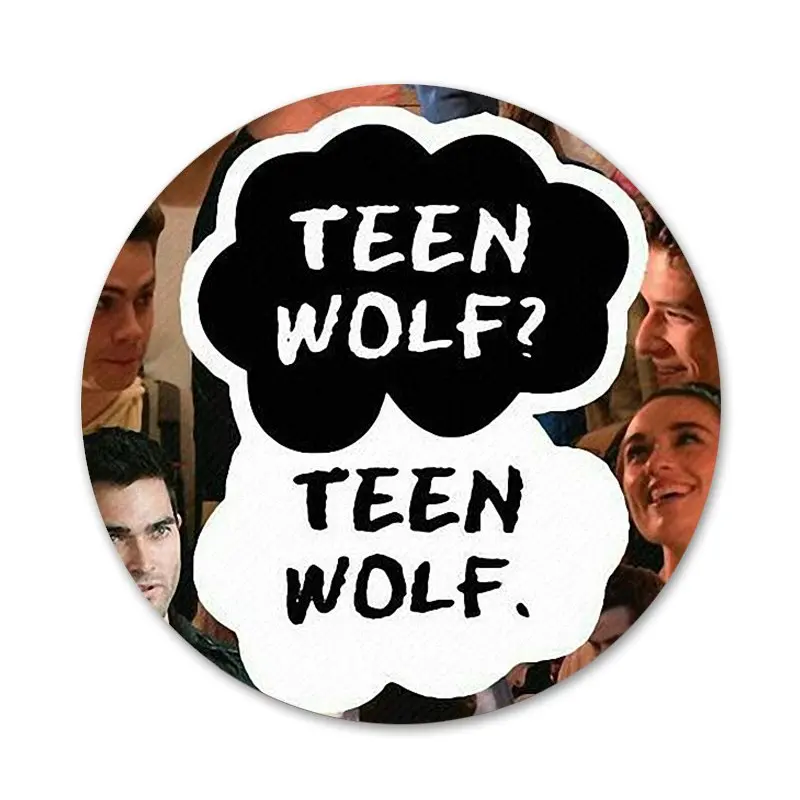 Подростковый волк Stilinski значки металлические для фотографий |