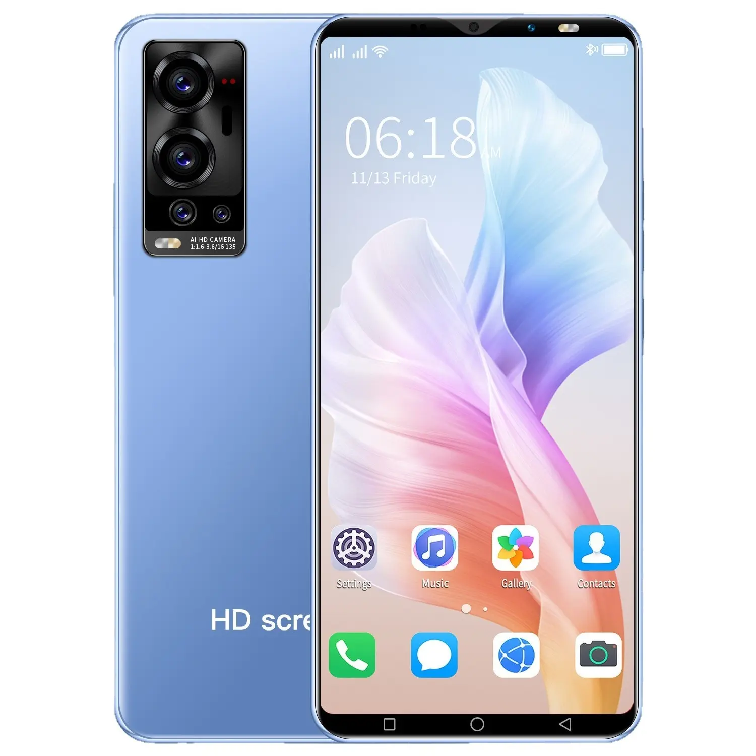 

X70 Mini Cell Phone 8gb+128gb 4800mah Sim Dual + Micro Sd Global Version Mtk6889 5.1 Inch Face Fingerprint Id Smartphone