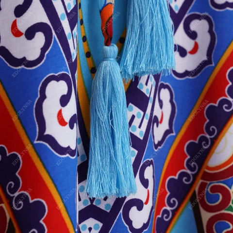 Хлопковый кафтан EDOLYNSA