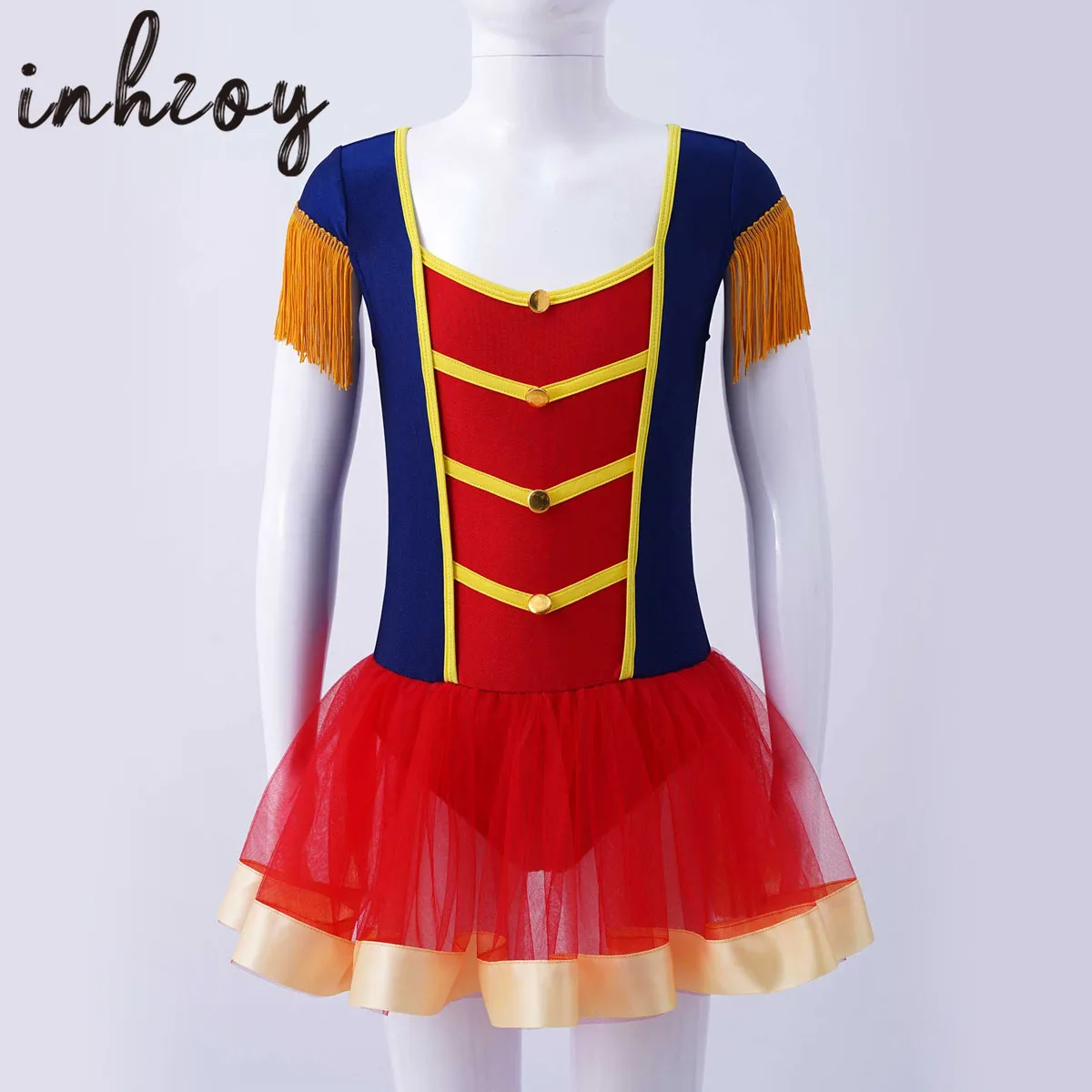 Костюм цирковой для девочек трико танцев косплей | Тематическая одежда и