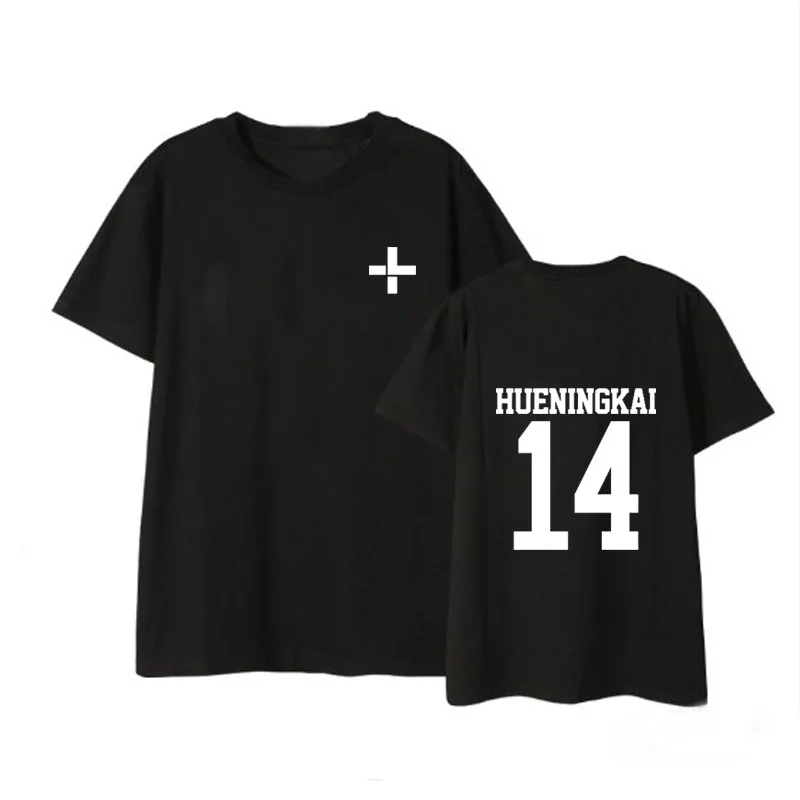 

TXT Summer Kpop Loose T Shirt For Women Birthday Party O-neck Short Sleeve Women T-shirt Dropshipping Women Clothing Man T-shirt