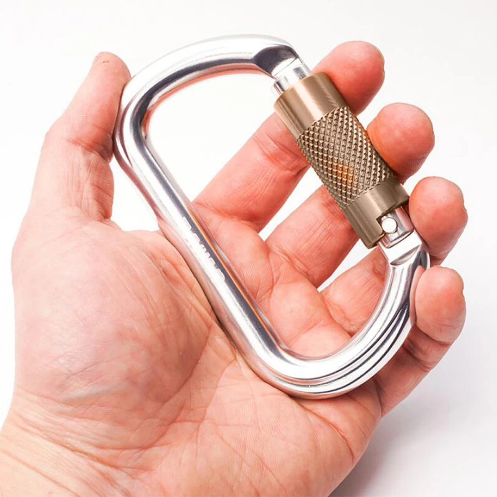 25KN твист ворот автоматической блокировки Круглая Форма Карабин зажим для