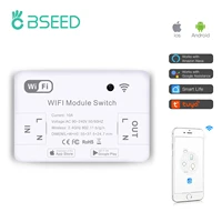 bseed smart wifi switch monitoring wifi smart switch diy wifi switch home automation works with tuya smart home