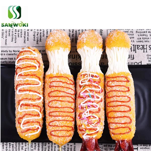 Имитация сыра хот дог модель Корейская закуска сыр начесом поддельная палочка