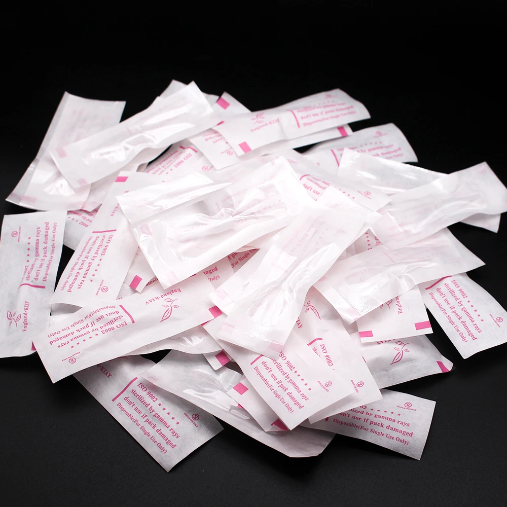 50 шт./лот индивидуальная упаковка для перманентного макияжа наконечники