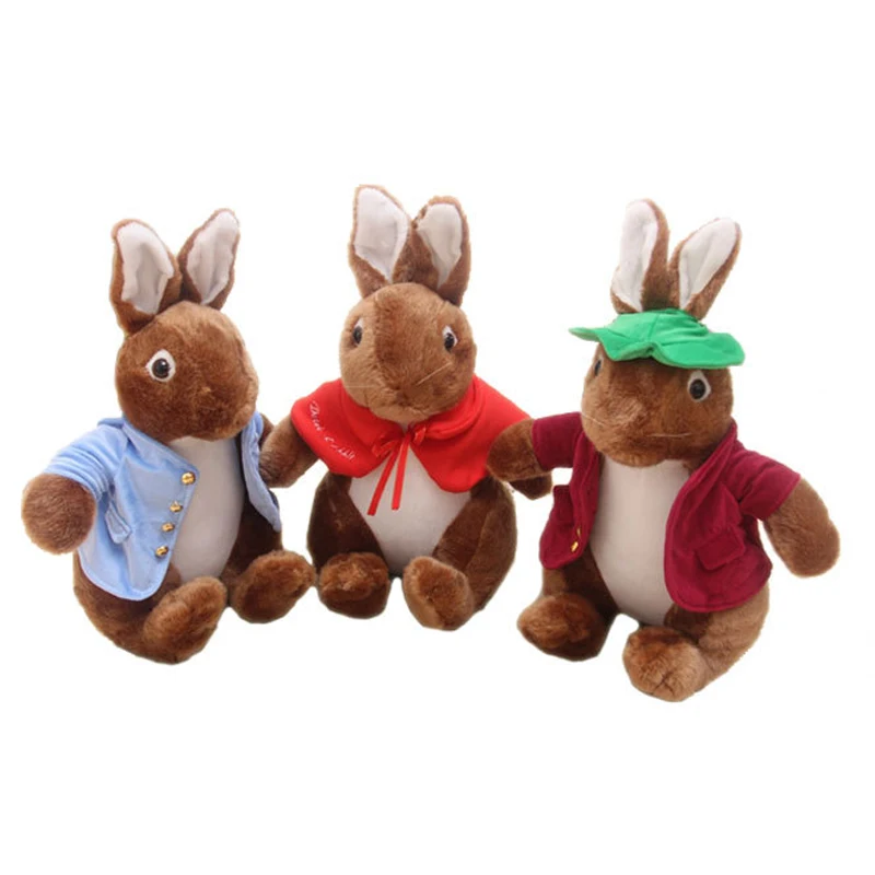 ZGY плюшевые игрушки кролика 25/40/50 см мягкие Питера из мультфильма bing Peter peluche Kawaii