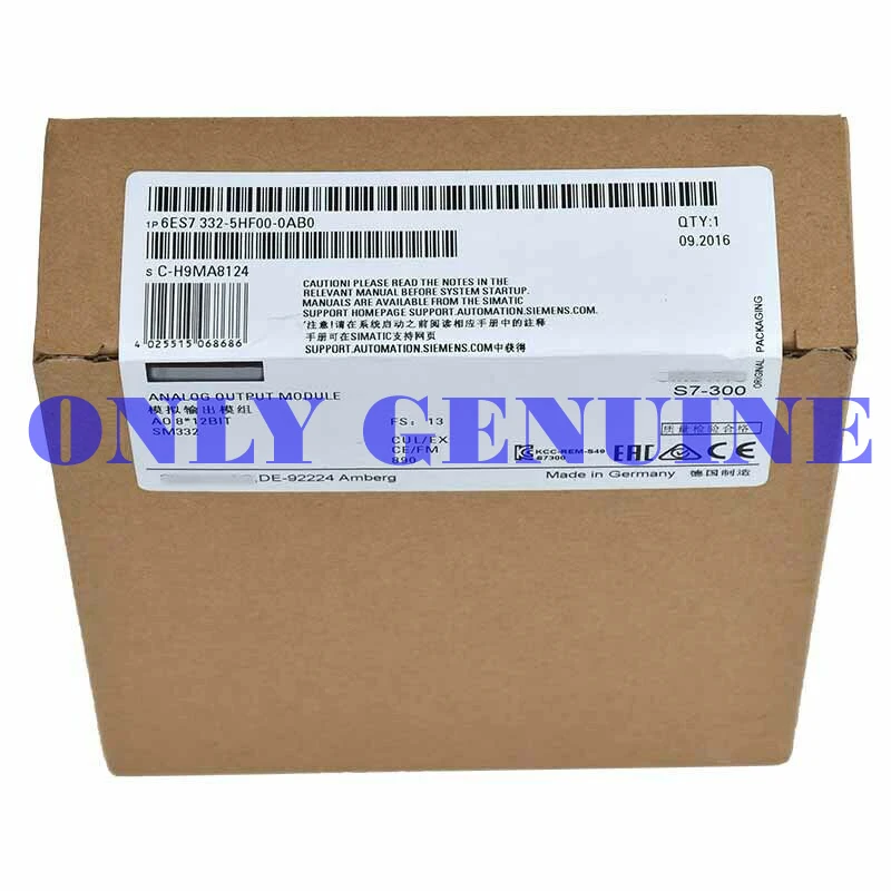 Автоматическое управление Siemens S7 300 PLC модуль 6ES7332-5HF00-0AB0 | Обустройство дома