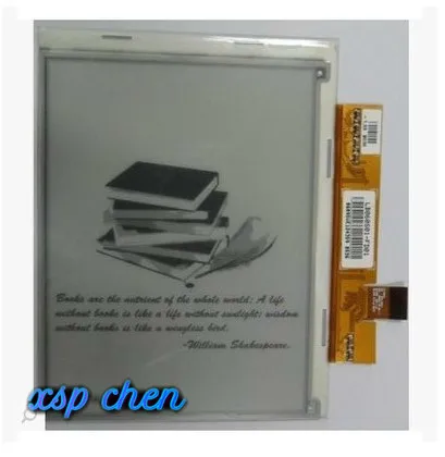 ORIGINELE ED060SC4 ED060SC4 (LF) 6-дюймовый ЖК-дисплей с электронными чернилами для Pocketbook 301 603 613 PRS-505 для Pocketbook 612