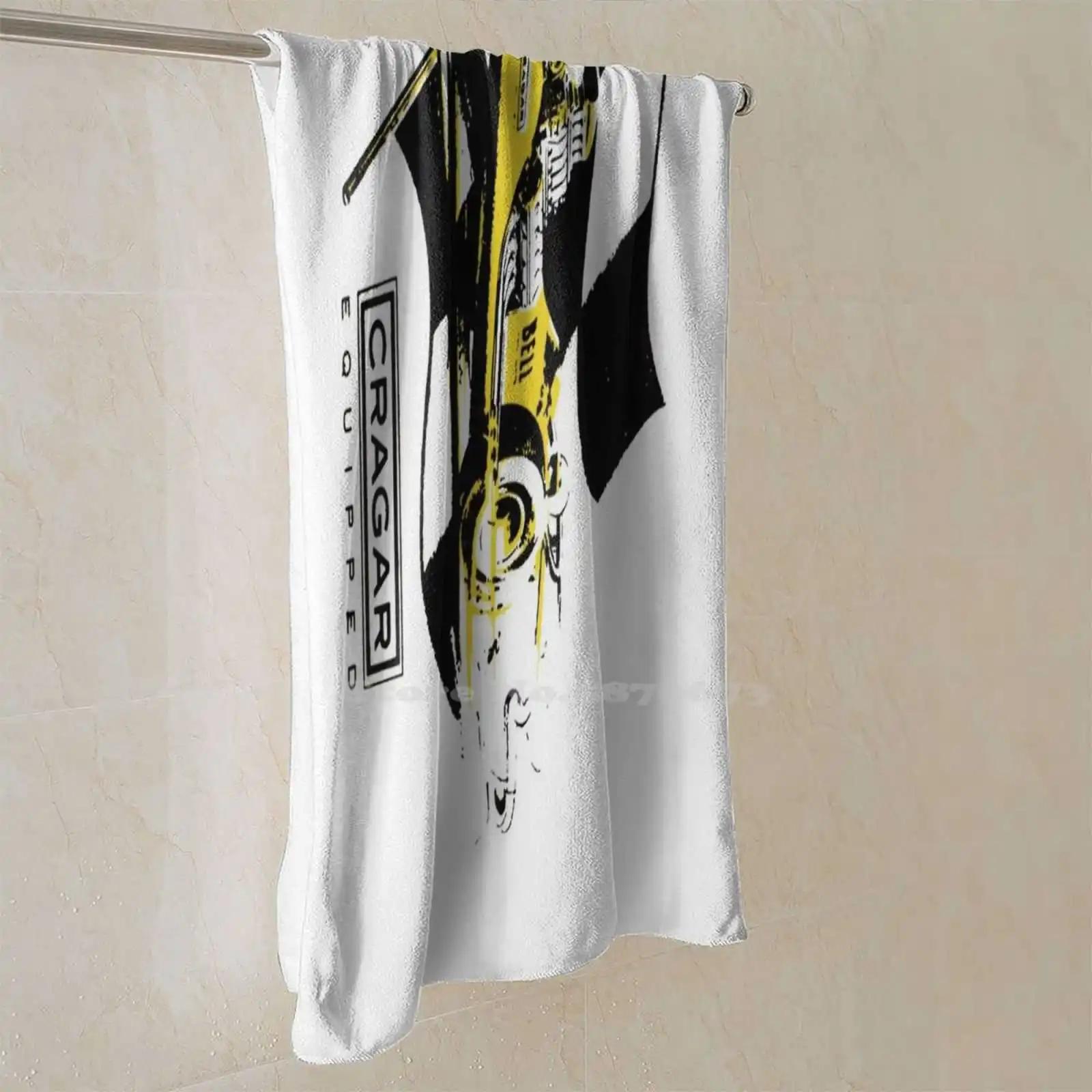 Полотенце из сверхтонкого волокна для ванной комнаты крагар-звонок Nhra Racing Chevy Ford