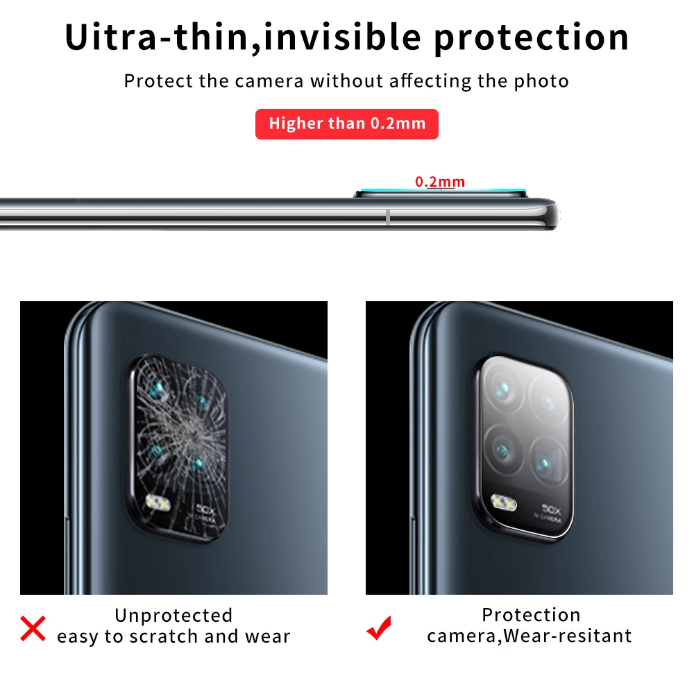 2 в 1 для Redmi K30 защитное стекло и пленка объектива камеры Xiaomi Poco X2 защита экрана 9D