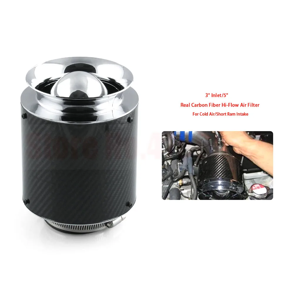 Воздушный фильтр 3 дюймов Универсальный нагнетатель капот воздухозаборник Карро