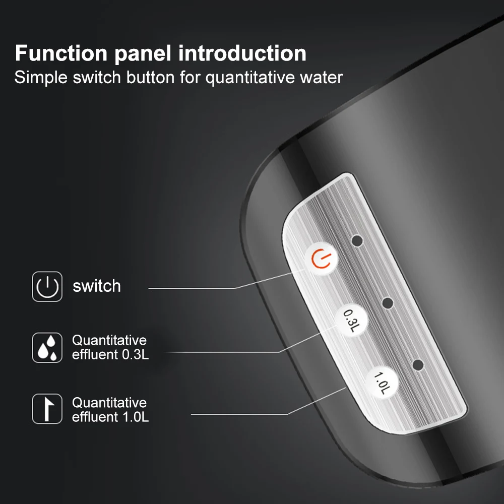 Электрический диспенсер для воды беспроводной портативный автоматический USB |