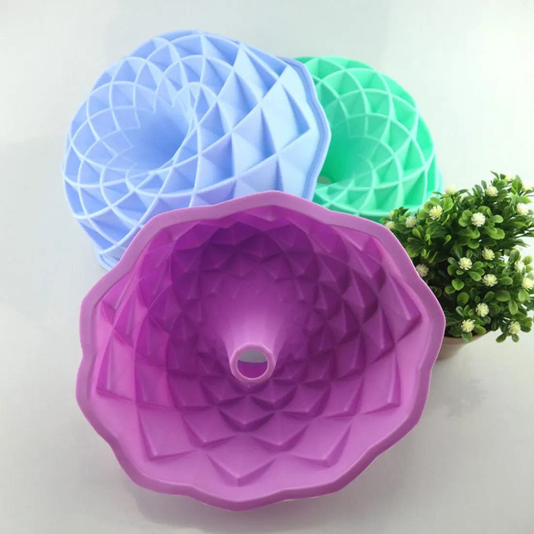 Формы для выпечки тортов силиконовые формы в форме цветочной короны птичьего