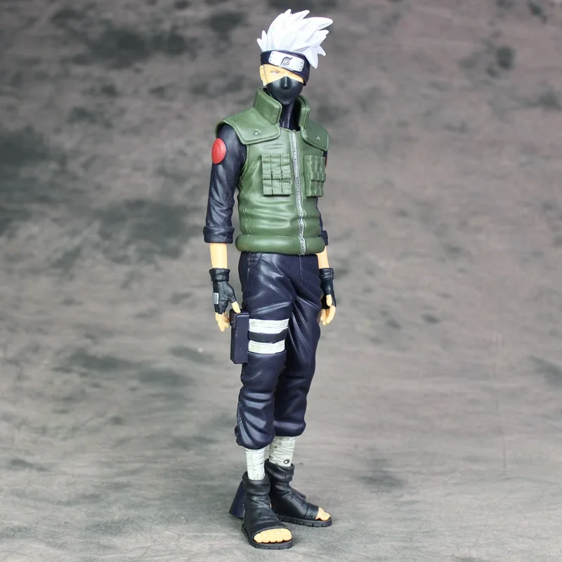

Anime Figure Shippuden Grandista Hatake Kakashi Anime Banpresto Shinobi Relations PVC Action Figure Collection Toys Gift 26CM