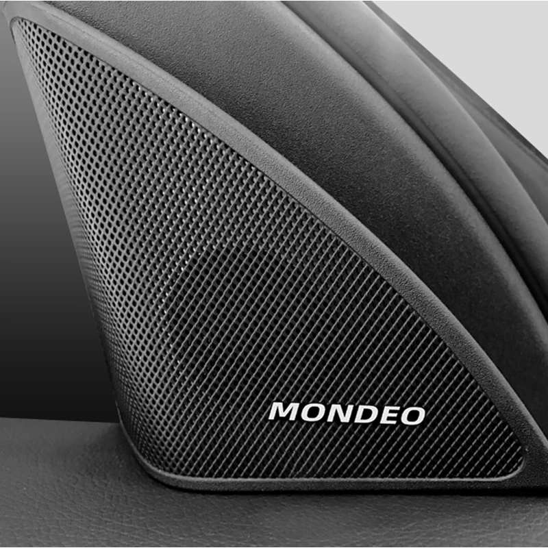 4 шт. 3D алюминиевый динамик стерео значок эмблема наклейка для Ford Mondeo mk3 mk4 mk5