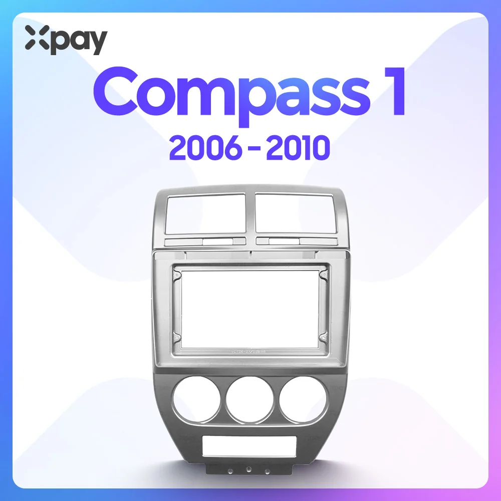 XPAY 10 1-дюймовый 2din автомобильный Радио приборной панели для Jeep compass 2006 2007 2008 2009 2010