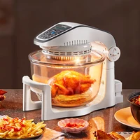 jrm0408 household air fryer 10l special electric air fryer no oily smoke intelligent timing french fries cky 298 home appliance