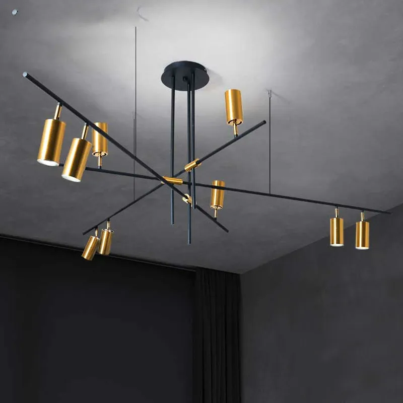 Светодиодный светильник креативного дизайна люстра для гостиной кафе бара