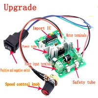 dc motor speed controller switch dc 10a current voltage regulator 12 30v high power drive module10a
