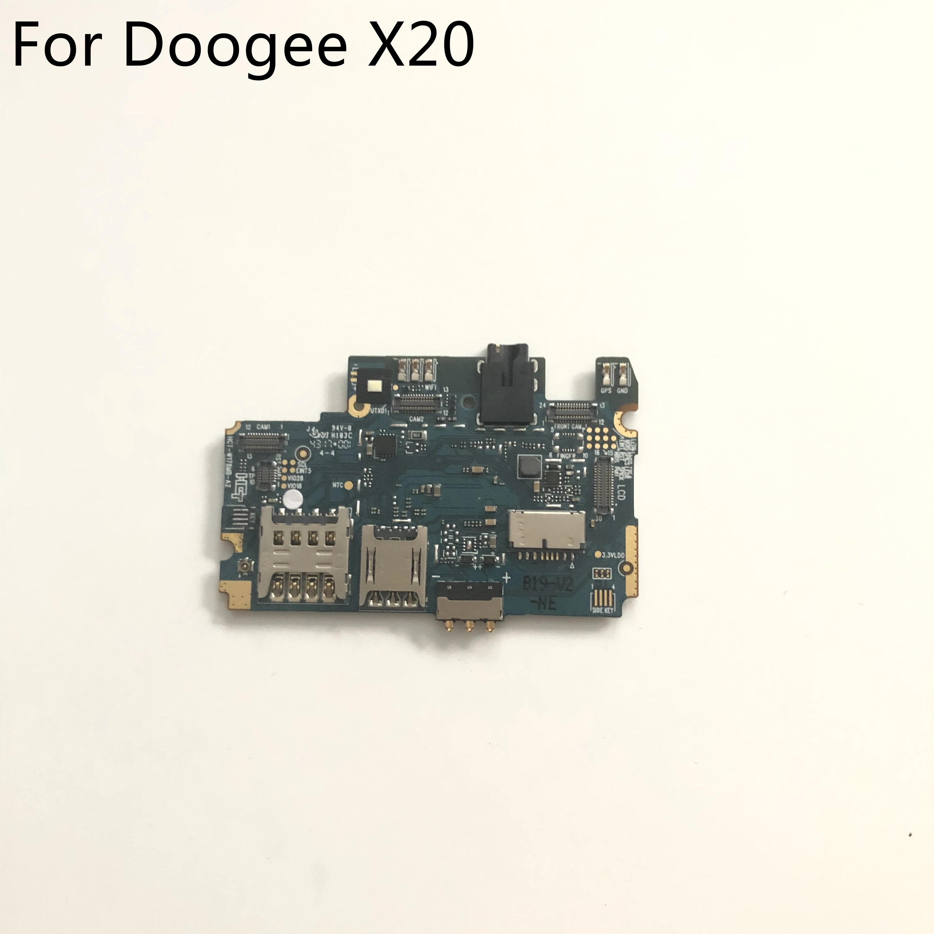 Материнская плата Doogee X20, 2 Гб ОЗУ + 16 Гб ПЗУ, материнская плата для смартфона Doogee X20, MT6580 четыре ядра, 5,0 дюймов, HD 720x1280