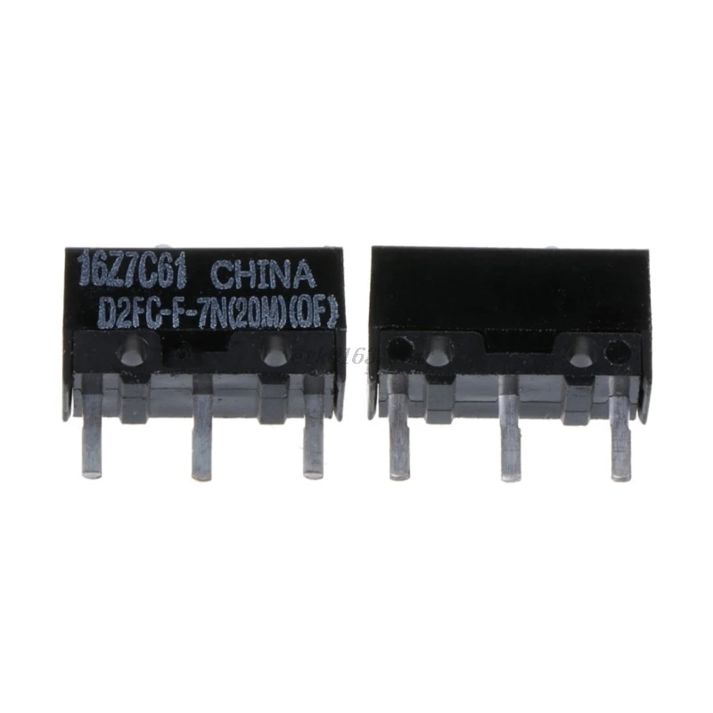 2 шт. оригинальный мышь OMRON микро переключатель D2FC F 7N на расстоянии до 20 м для Logitech