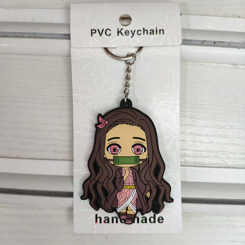 Акриловый аниме Demon Slayer брелок милый бринко клинок призрака Kamado Tanjirou Косплей