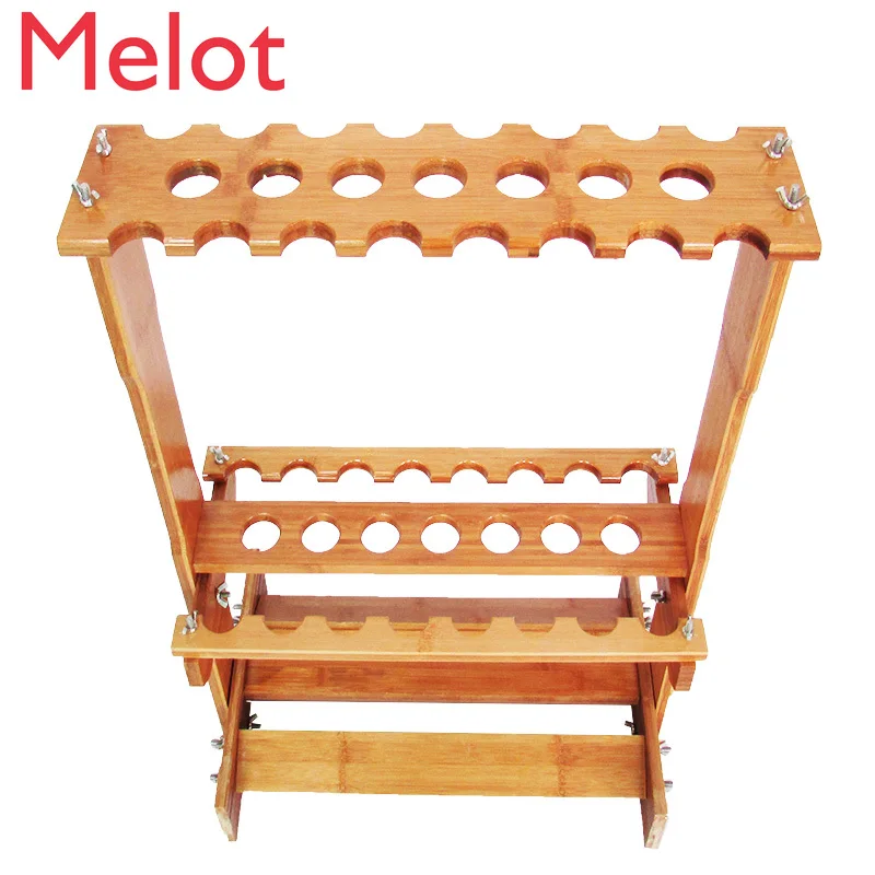 

Полка для удочки, полка для магазина рыболовных снастей, стеллаж для демонстрации, бытовая бамбуковая стойка для хранения приманки, удочки, бильярдного кия