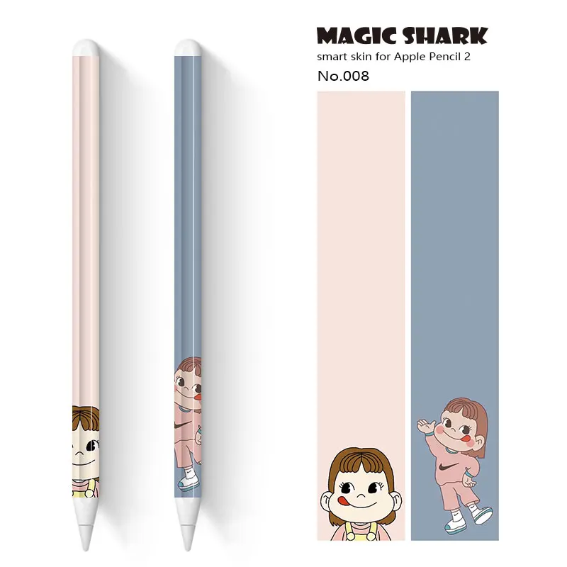 2 шт./лот для Apple Pencil наклейки и защищенная от царапин стильная футболка с