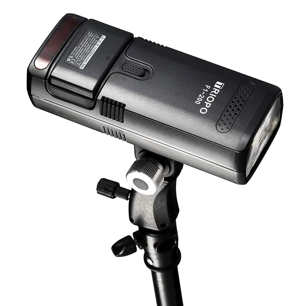 TRIOPO F1-200 ttl 2 4G HSS 1/8000s Карманный наружный флэш-светильник 200Ws с G1 триггером 2900mAh