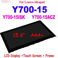 aaa 15 6 for lenovo ideapad y700 15 y700 15isk y700 15acz lcd display touch screen digitizer%c2%a0assembly fhd with frame bezel