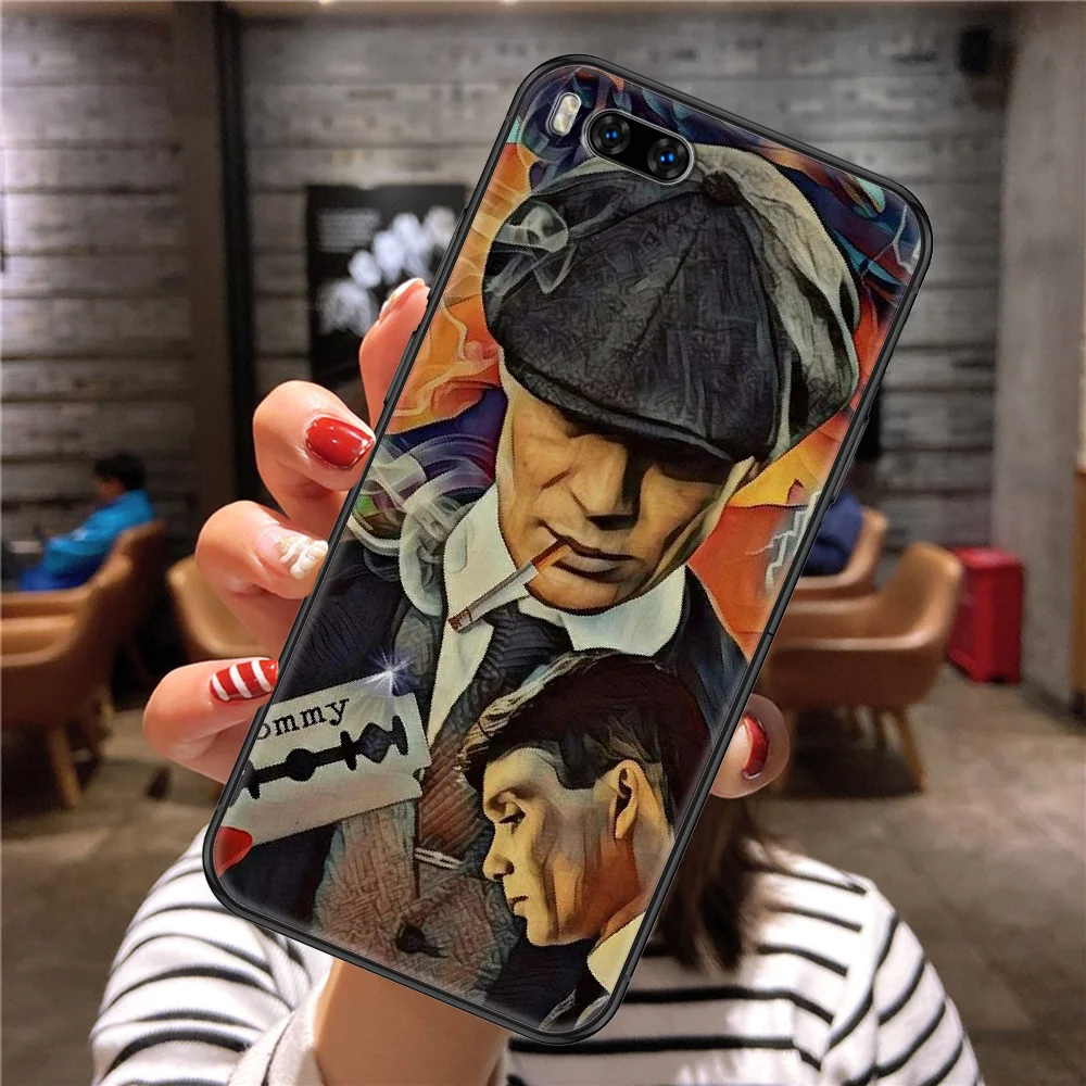 Peaky Blinders Thomas Shelby Phone case For Xiaomi Mi Max Note 3 A2 A3 8 9 9T 10 Lite Pro Ultra black fashion cover tpu bumper |