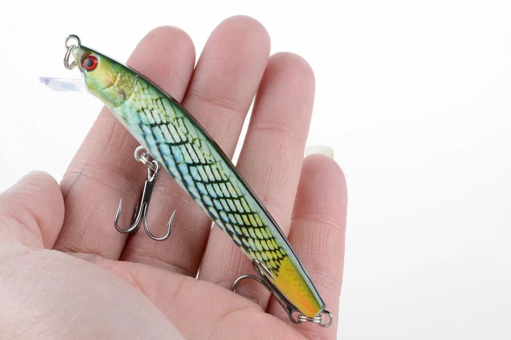1 шт. 9 5 см/8 5g 3D картина Minnow морские рыболовные приманки Приманка воблер