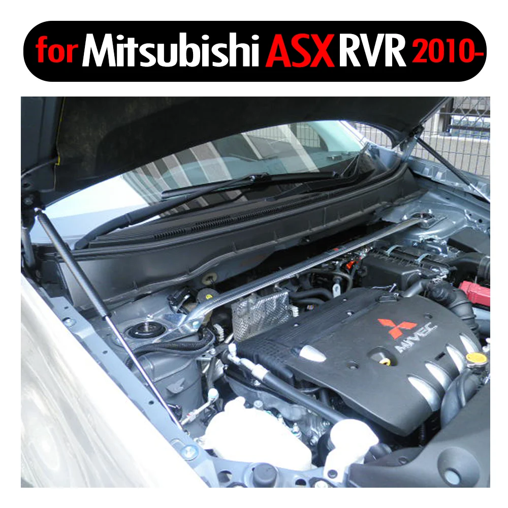 Передняя крышка капота для Mitsubishi RVR ASX Outlander Sport 2010 2020 модифицированные газовые