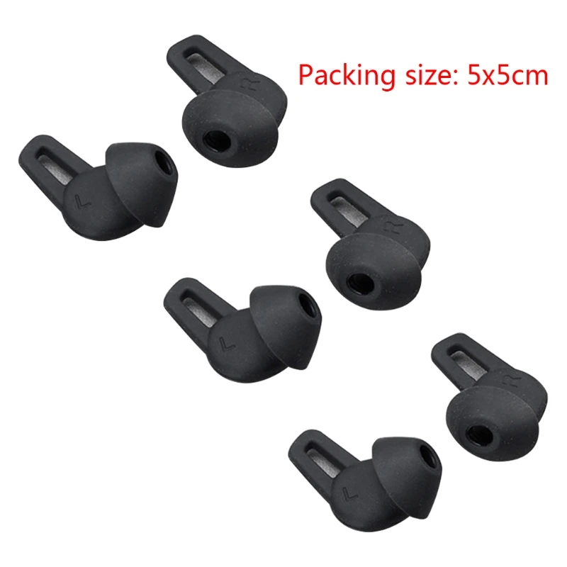

6Pcs Earbuds Cover In-Ear Tips Soft Silicone Skin Earpiece Ear Hook Buds for Hua-wei FreeLace Pro Headset